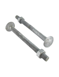 Perno (vendido con tuerca) Cabeza redonda cuello cuadrado...