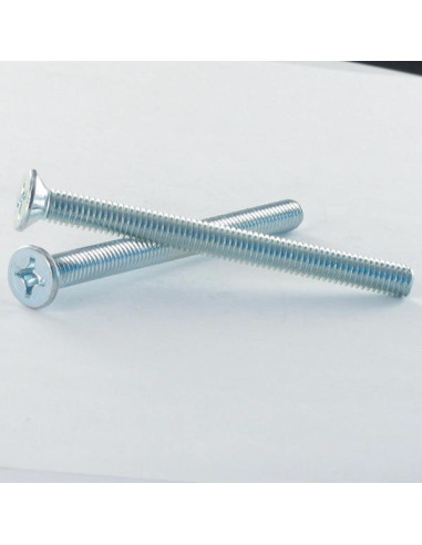 1 x Tornillo metales cabeza fresada/testa...