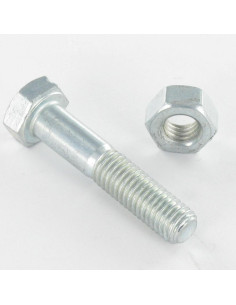 Perno (vendido con tuerca) cabeza hexagonal M16X140 Acero...