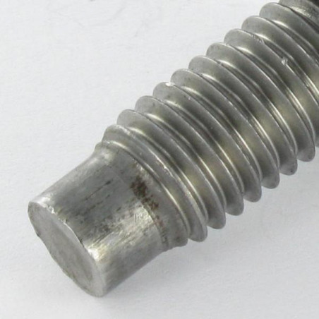 1 x Tornillo para soldar M6X25 3 NICOTRAS Acero cincado blanco