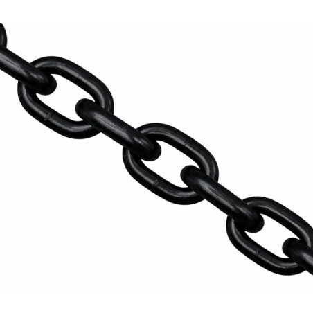 Cadena de elevación grado 80 Acero bruto barniz negro