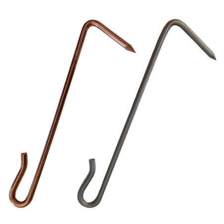Ganchos de pizarras Inox y Cobre