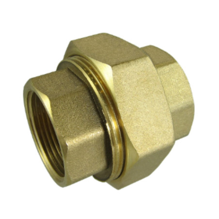 Conector de unión recto hembra hembra Latón Figura 340