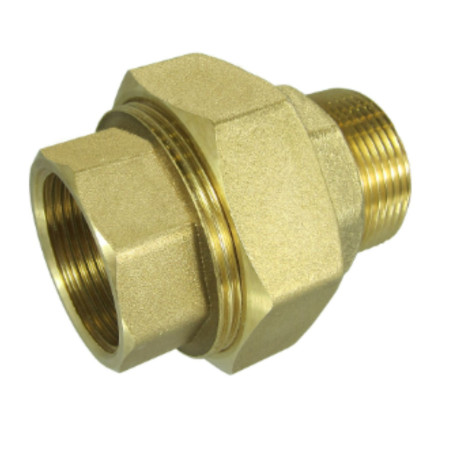 Conector de unión recto macho hembra Latón Figura 341