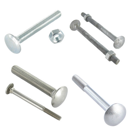 Tornillos de Cabeza Redonda Cuello Cuadrado