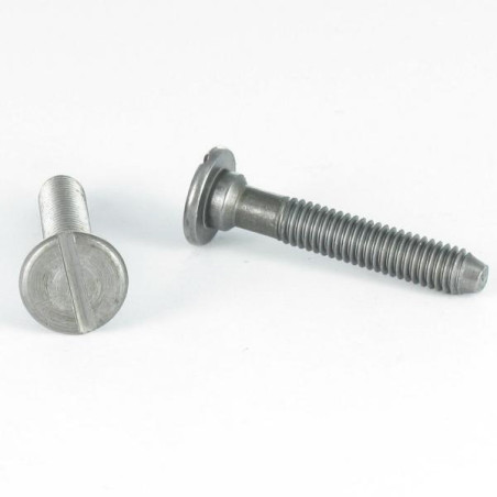 Tornillo metales cabeza cilíndrica ancha ranura