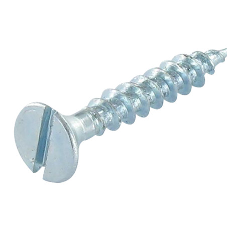 Tornillo madera cabeza fresada/testa svasat ranura