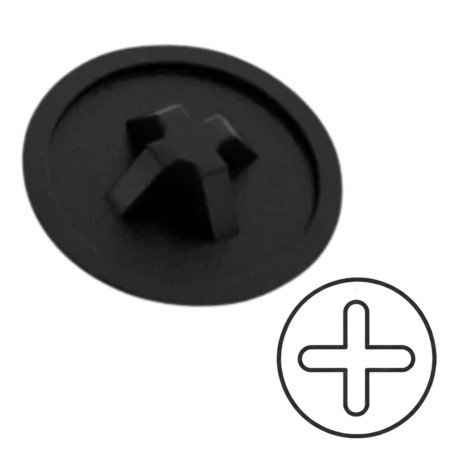Tapón para Cabeza de Tornillo plástico phillips