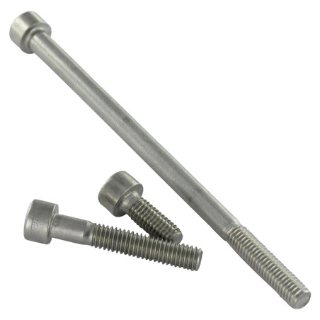 Tornillo metales CHC BTR roscado total Inoxidable A2 DIN 912 ISO 4762